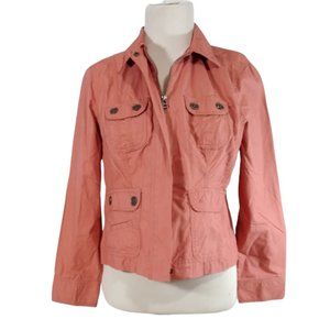 CROFT & BARROW Women Light Jacket Size Petite M